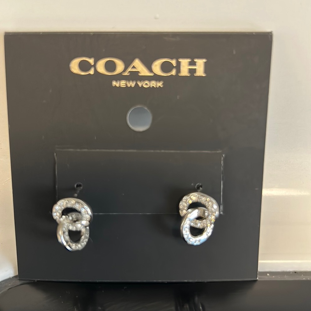 Coach earrings